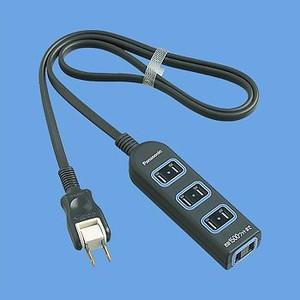 パナ ザ・タップX (安全設計扉・パッキン付） WHA2534BKP | Panasonic