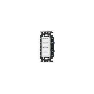 Panasonic □パナ スイッチ4コ用 光アドレス設定式 WRT5554K : 電せつN 