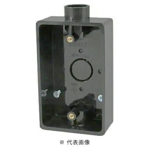 未来工業 PVR16-2K 露出スイッチボックス VE14・16（1・2方出