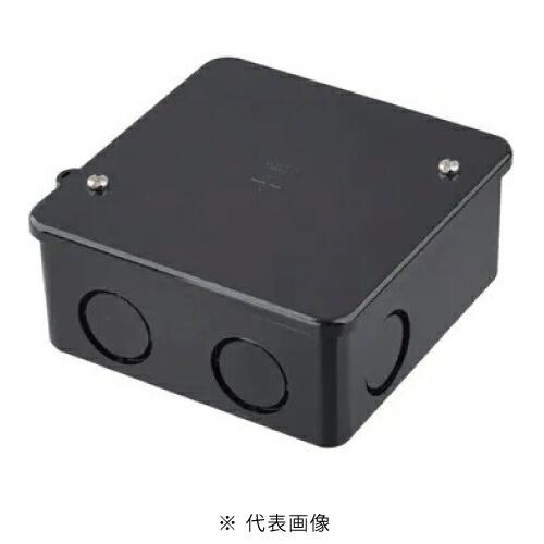 未来工業 PVK-BNK PVKボックス中形四角深型ノック付 色 黒