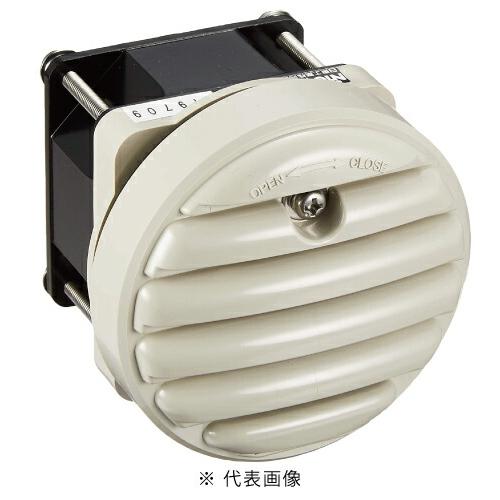 日東工業 WLP-13K 換気扇付丸形防水ルーバー 屋内屋外兼用 フィルタ付