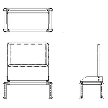 パワコン　パナソニック　2台セット パナソニック VB8BP55UD2G 屋外マルチパワコン（横型）平地置台セット