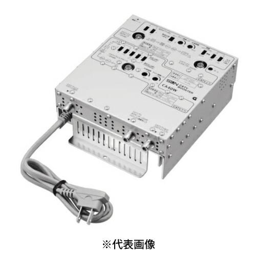 サン電子 CA40W CATV双方向ブースタ 40dB型 屋内用 共同受信用 : 電材