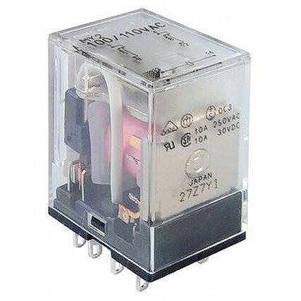 オムロン MY4N DC24V ミニパワーリレー 動作表示灯内蔵形(4極 オムロン MY4N DC24V ミニパワーリレー 動作表示灯内蔵形(4極