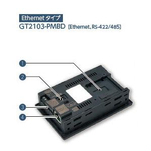 GT2103-PMBD 2個 三菱電機（MITSUBISHI ELECTRIC） GT2103-PMBD 表示器GOT 3.8型 320