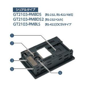 三菱電機 GT2103-PMBLS 表示器GOT 3.8型 320×128ドット TFTモ