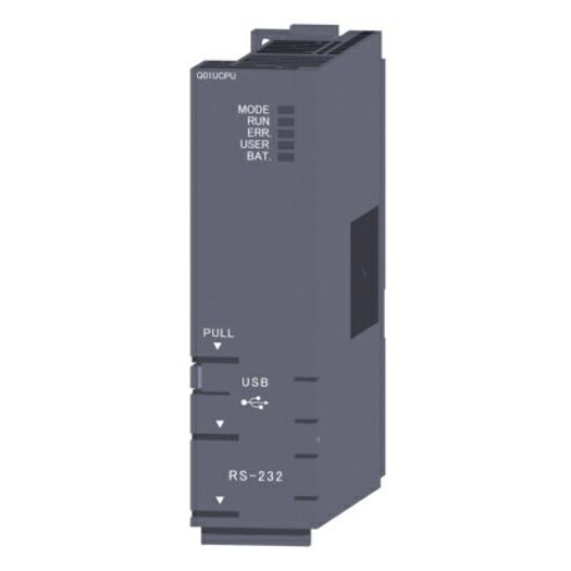 くすみ水色 三菱電機 Q01UCPU 汎用シーケンサMELSEC-Qシリーズ