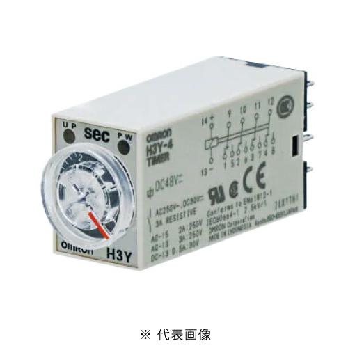 オムロン（OMRON） H3Y-4 ソリッドステート・タイマ DC48V プラグイン 