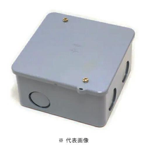 未来工業 PVK-BN PVKボックス中形四角深型ノック付 色 グレー ※原材料