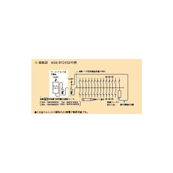 パナソニック BQE35163Z 地震あんしんばん 住宅分電盤 感電ブレーカー付き リミッターベース付 主幹50A 回路数16＋回路スペース3 (コスモパネルコンパクト21)｜densetusizai｜02