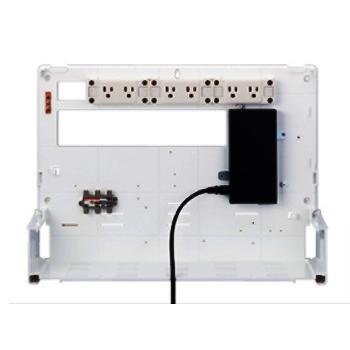 サン電子 COM-S508N-BN 情報分電盤 COM-S Bモデル 搭載機器 コンセント 5分配器 8ポートHUB