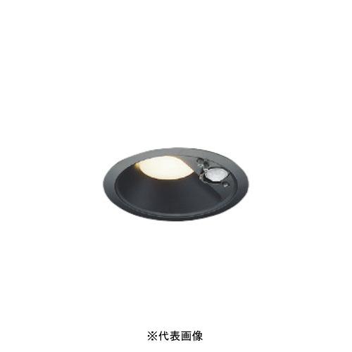 コイズミ照明 AD7140B27 防雨型 S形人感センサ付黒枠ダウンライト動作