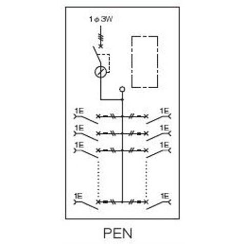 日東工業 PEN15-24J アイセーバ協約形プラグイン電灯分電盤 基本タイプ 単相3線式 主幹150A 分岐回路数24 色ライトベージュの画像