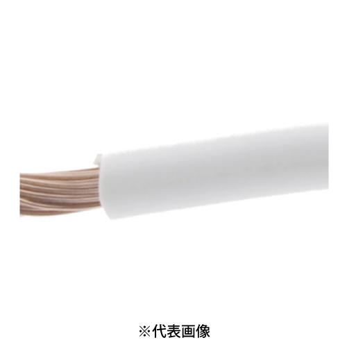 KANZACC KIV8SQ KIV電線 600V 電気機器用ビニル絶縁電線 色 白