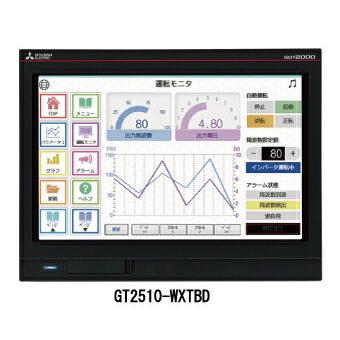 三菱電機 GT2510-WXTBD GT25ワイド 10.1型ワイド WXGA[1280×800 三菱電機 GT2510-WXTBD GT25ワイド 10.1型ワイド WXGA[1280×800