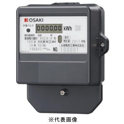 大崎電気工業 A5EA-R 200V120A 電子式電力量計 検定付 単相2線式普通