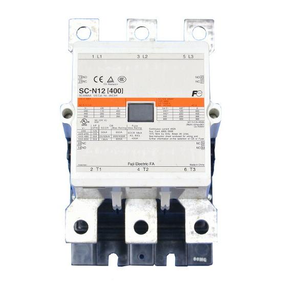富士電機 SC-N12 標準形 電磁接触器 主回路200V ケースカバーなし 補助