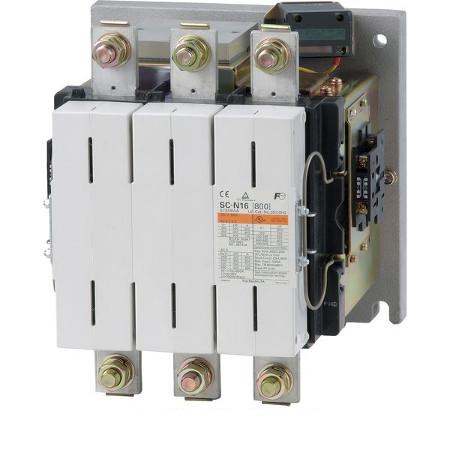 【入手困難】富士電機 電磁接触器リレー SC-N10 DC24V 箱無し 新品 富士電機 SC-N16 標準形 電磁接触器 主回路200V ケースカバーなし 補助