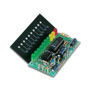 10LEDモノVUメーターK4304（組立済） : デンシ電気店 ヤフーショップ