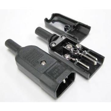組立コネクタ IEC60320-C14 : デンシ電気店 ヤフーショップ - 通販