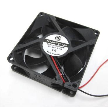 DCファン（24V/80×80x25mm/ボール） : デンシ電気店 ヤフーショップ