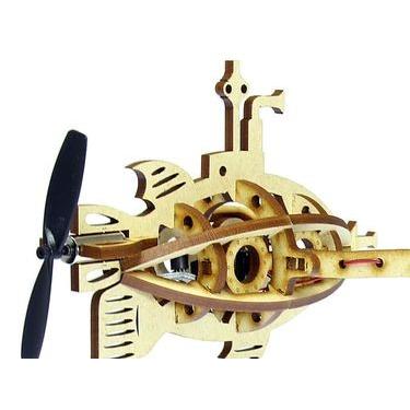 電子工作キット（ソーラー烏賊ハンター潜水艦） : デンシ電気店 ヤフー