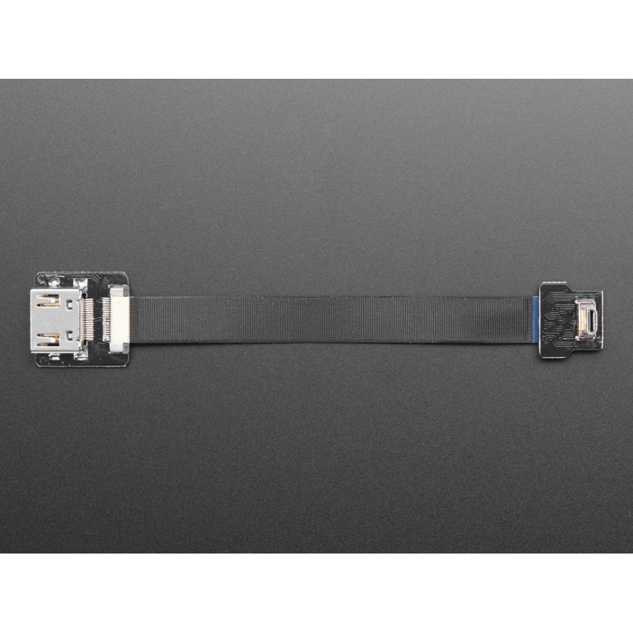 DIY用HDMI/USBコネクタ専用リボンケーブル 10cm｜denshi｜02
