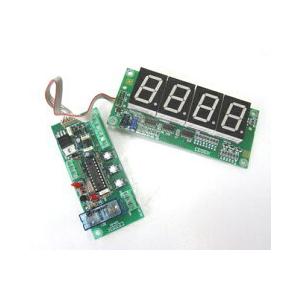 25粍高さ7セグ見せびらかす付タイマー+中次ぎ最終生産物 I-203.1 楽器、手芸、コレクション-実験、工作