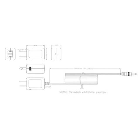 UNIFIVE ACアダプター 12Vdc/1.0A(EIAJ4) UA310-1210｜denshi