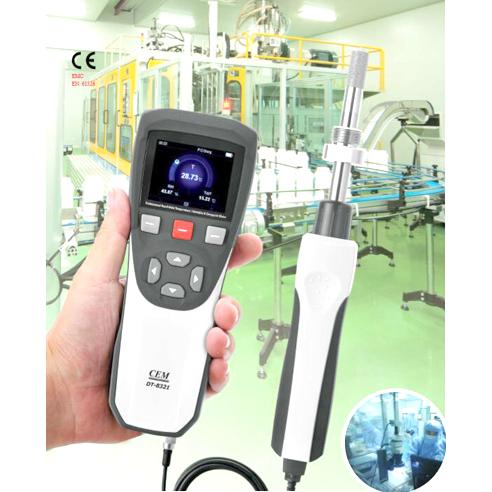 CEM 温度/湿度/露点計 DT-8321の画像