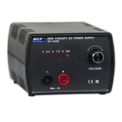 蓄電池駆動動力DCワット数 S8-1203Ｂ(3/4.5/6/7.5/9/12Vdc) 実験、工作-楽器、手芸、コレクション
