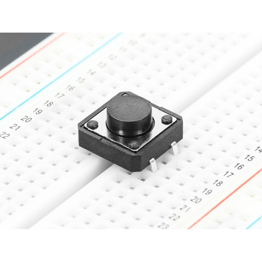 タクトスイッチ(12mm角-6mm高さ-10個パック） : デンシ電気店 ヤフー
