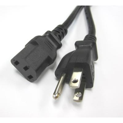 日本ACコード NEMA 5-15P-C13 PSE（125V/12A) 3.5M : デンシ電気店