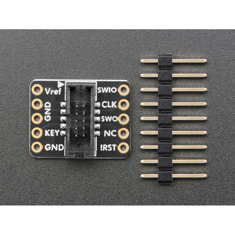 SWD(2x5.127mm)ケーブル用コネクタ付基板 : デンシ電気店 ヤフー