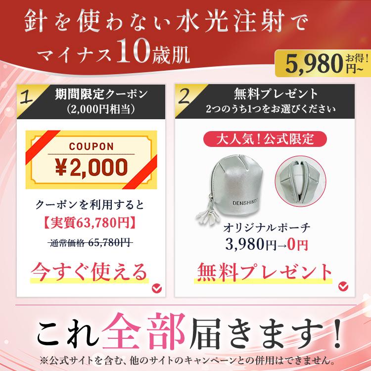 公式！爆買い最終日☆2,000円OFF+ギフト】DENSHINDO プラズマ エア