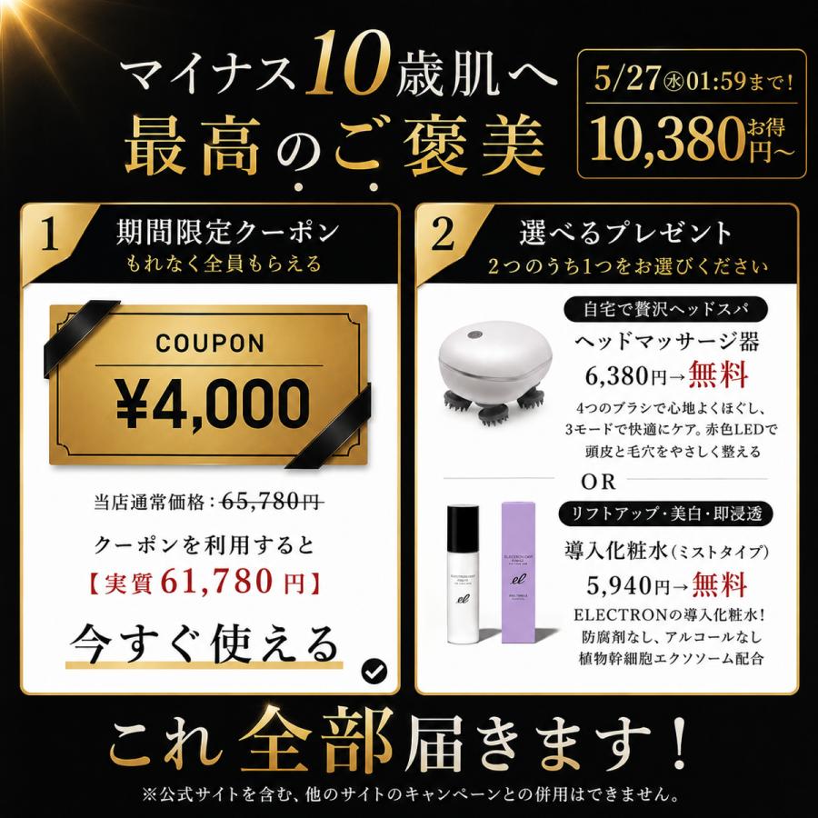 公式！＼5/26まで!10,380円お得／4,000円OFF+ギフト】DENSHINDO