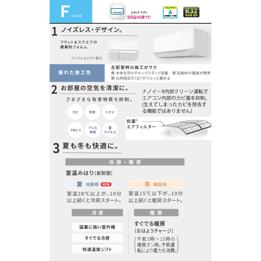 Panasonic（パナソニック） 工事費込 セット CS-225DFL 6畳用 エアコン