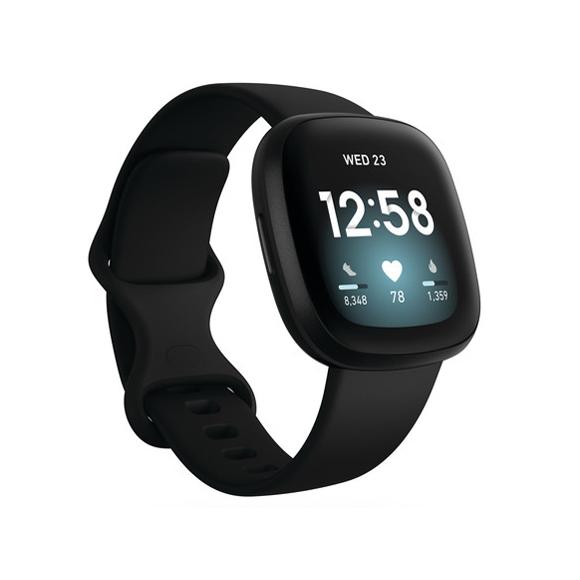 即日発送】【中古 美品】Fitbit Versa 3 FB511BKBK-FRCJK スマート  