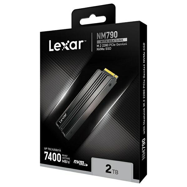 新品】Lexar レキサー 内蔵SSD PCI-Express接続 Lexar NM790 2TB with