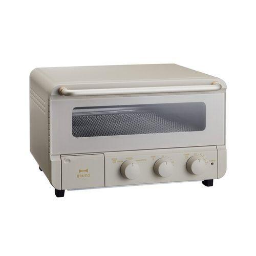 【即日発送】【新品 箱不良・シュリンク破れ品】BRUNO ブルーノ crassy+ スチーム&;;amp;ベイク トースター BOE067-GRG グレージュ