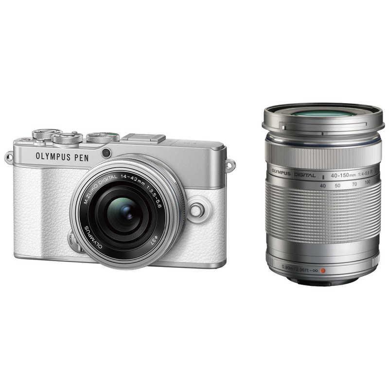 ラッピング可】【新品】OLYMPUS オリンパス EZダブルズームキット