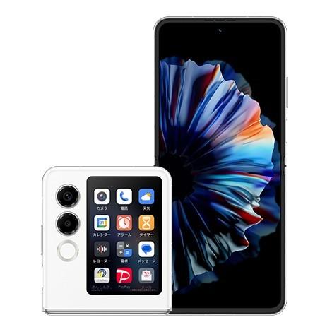 nubia Flip 2 A404ZT 本体 ホワイト ブラック 新品】ZTE スマホ Nubia Flip 2 A404ZT Y!mobile版 ホワイト : 電子