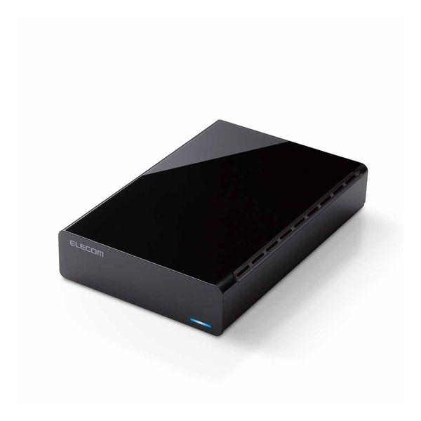 ELECOM 4TB 外付けハードディスク　新品未開封 新品】ELECOM エレコム 外付けハードディスク 4TB ラバーフット付 ELD