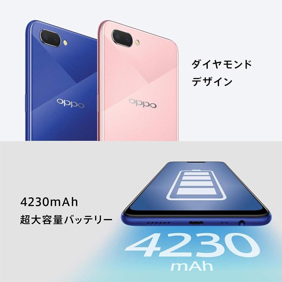 即日発送】OPPO R15 Neo メモリー3GB ダイヤモンドブルー SIMフリー