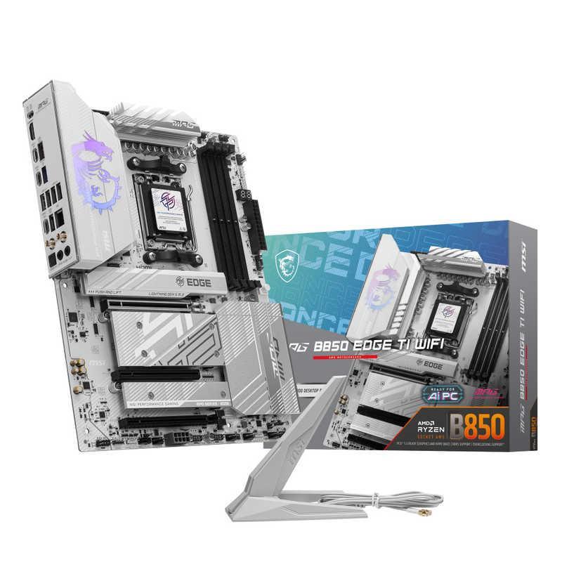 【ラッピング可】【即日発送】【中古美品】MSI エムエスアイ MPG B850 EDGE TI WIFI マザーボード ラッピング可】【即日発送】【中古美品】MSI エムエスアイ MPG B850