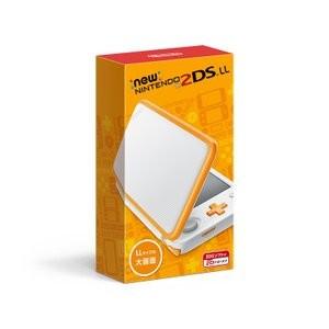 即日発送】任天堂 Newニンテンドー2DS LL本体 ホワイト×オレンジ 即日発送】任天堂 Newニンテンドー2DS LL本体 ホワイト×オレンジ