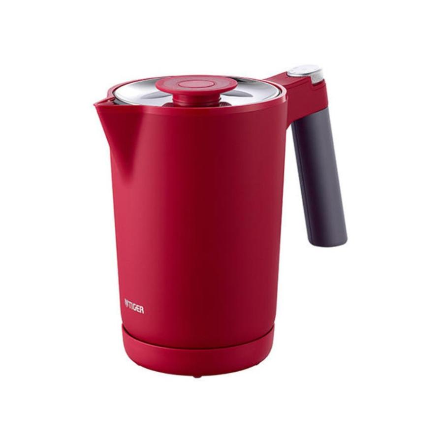新品】TIGER タイガー魔法瓶 電気ケトル 1L 7SAFE+ PTQ-A100-RR ルビー