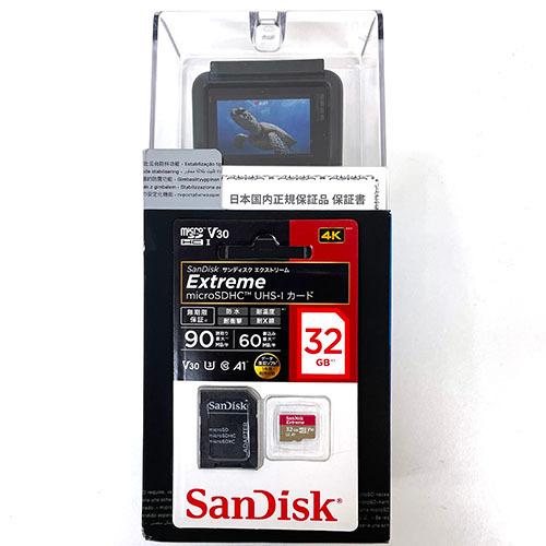 即日発送】GoPro HERO7 CHDHX-701+サンディスク32GBmicroSDHCカード 