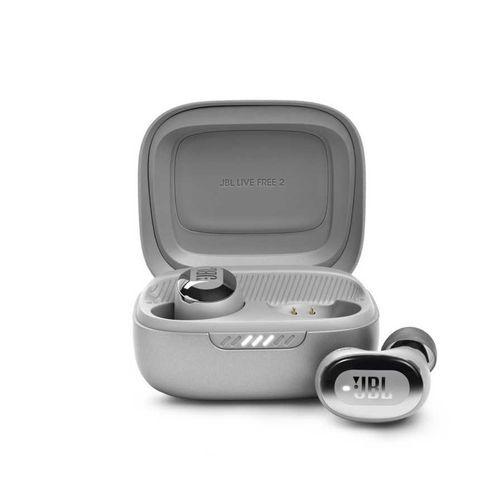 【ラッピング可】【即日発送】【新品】JBL フルワイヤレスイヤホン LIVE FREE 2 SILVER