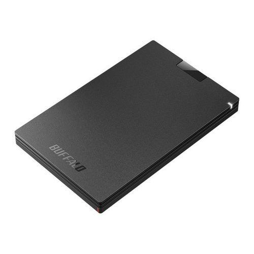 BUFFALO バッファロー 外付けSSD 2TB SSD-PGC2.0U3-BC ブラック 【新品 